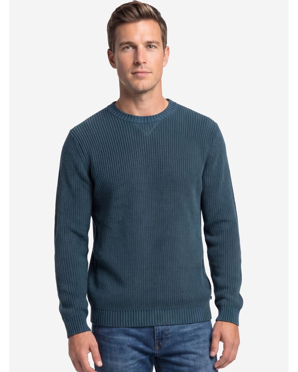 S.oliver Oliver Pullover Basic in Blue für Herren