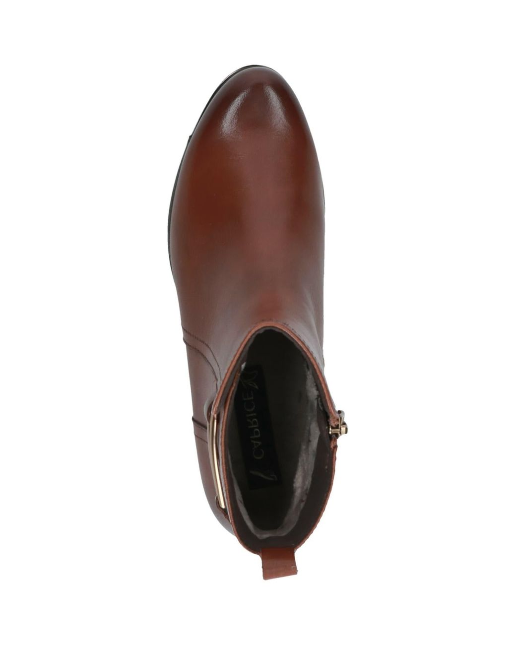 Caprice Brown Ankle Boots