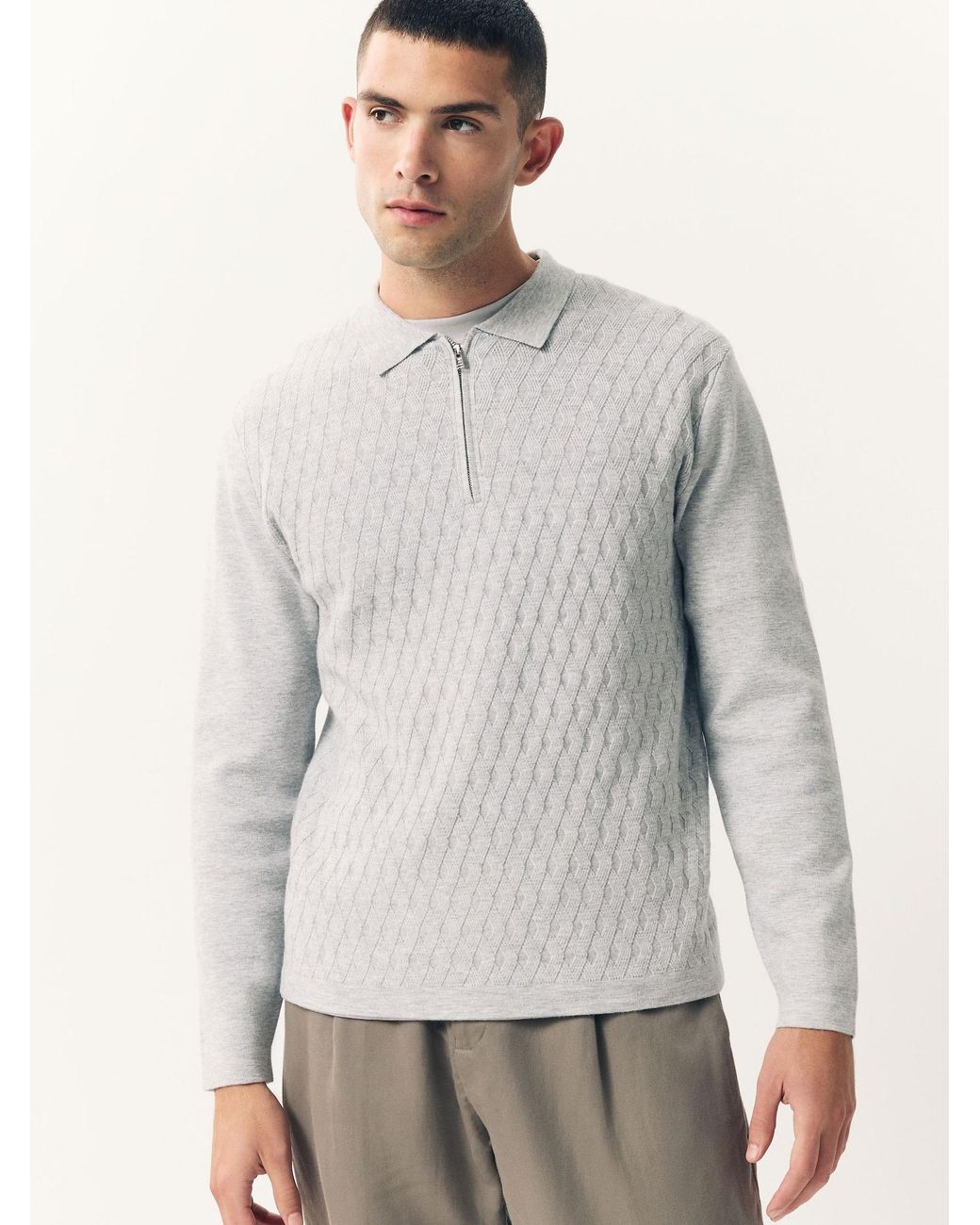 Next Pullover in Gray für Herren