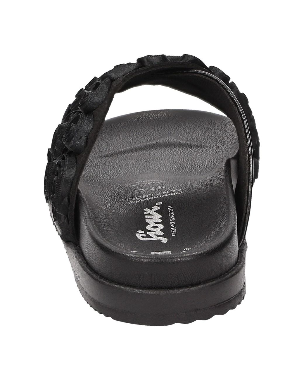 Sioux Black Pantolette Majandea-700