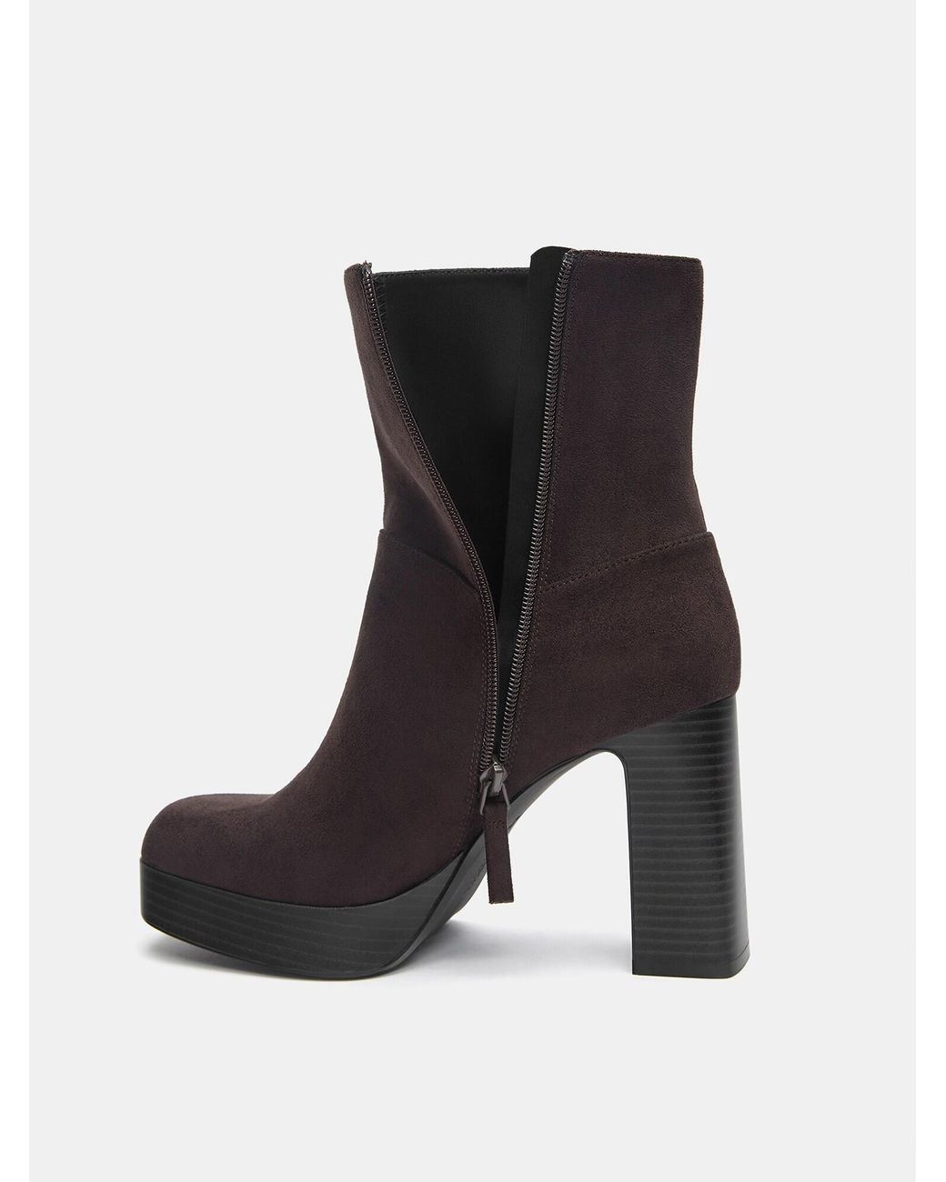 Pull&Bear Brown Stiefelette