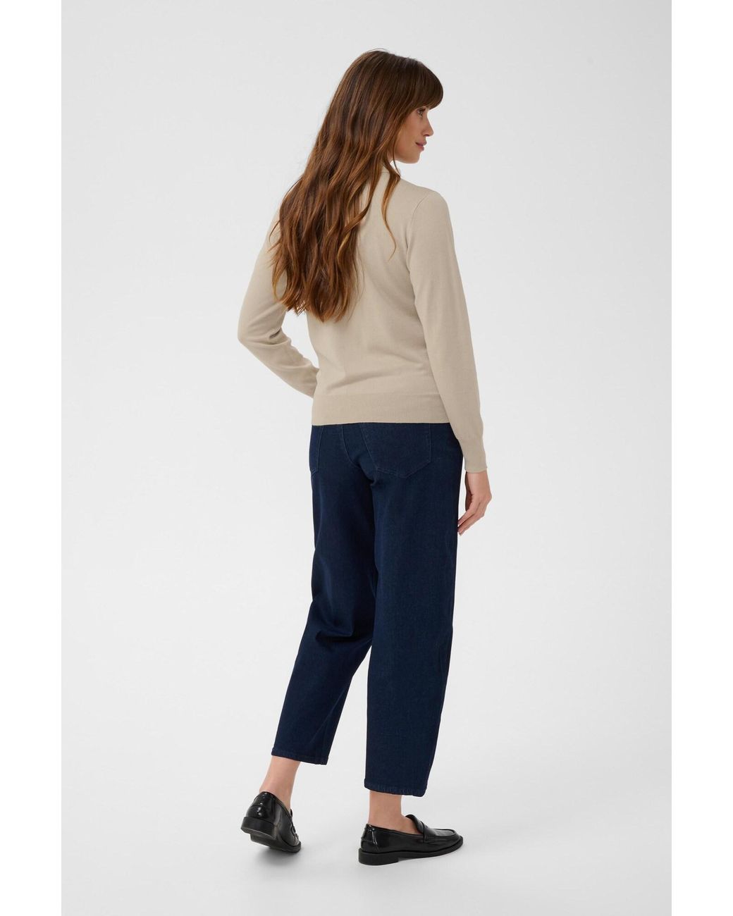 Kaffe White Pullover