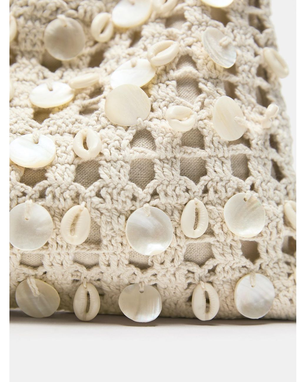 Pull&Bear White Schultertasche