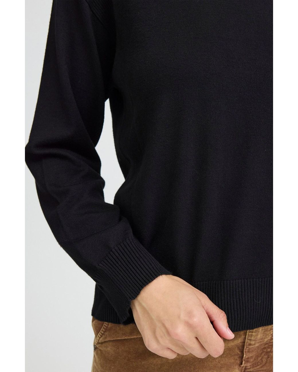 Pulz Black Pullover Pzsara