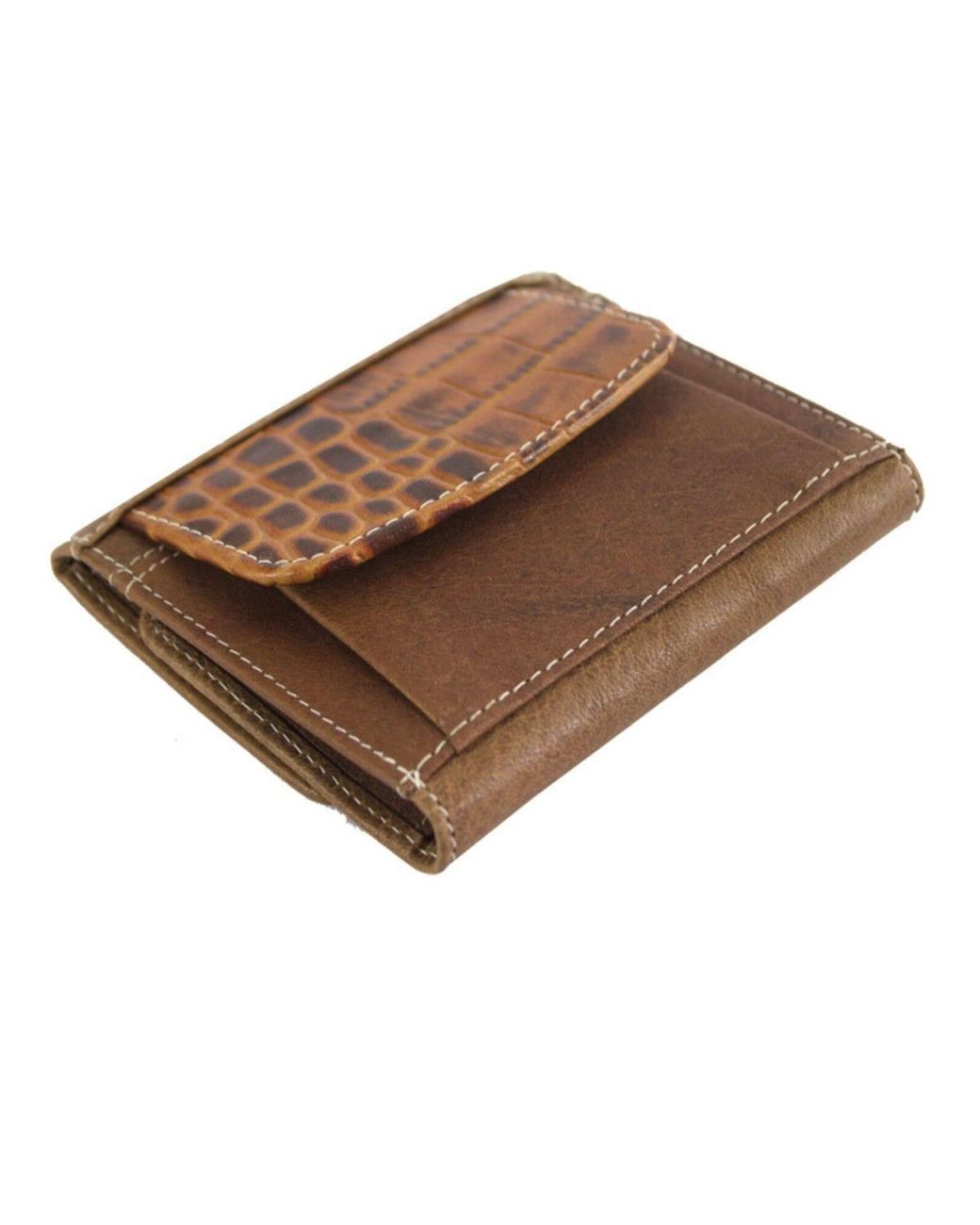 Sunsa Brown Portemonnaie