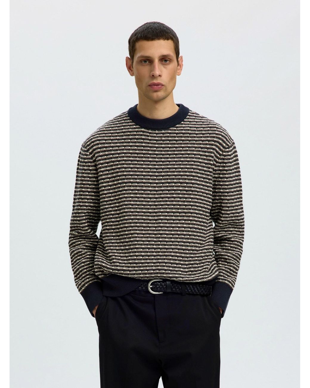 SELECTED Pullover Slmdarrell in Gray für Herren