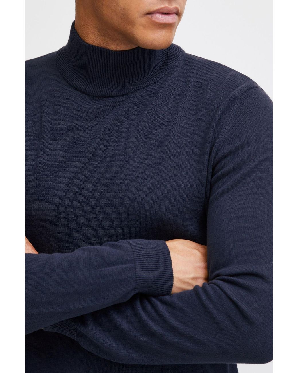 Solid Pullover Agrio in Blue für Herren