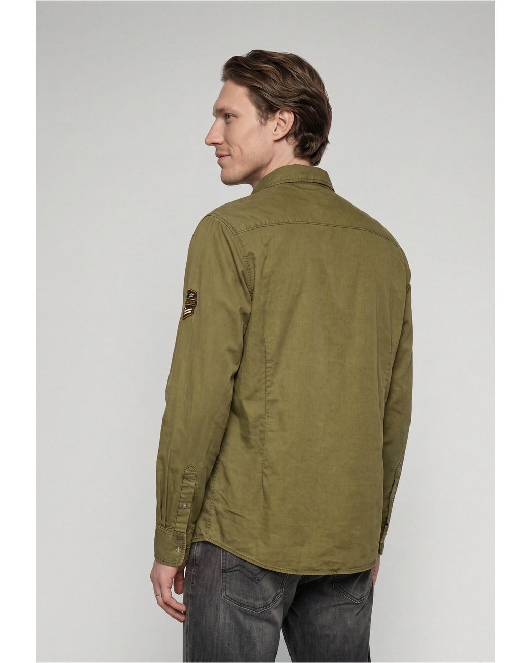 INDICODE Hemd Tavmill in Green für Herren