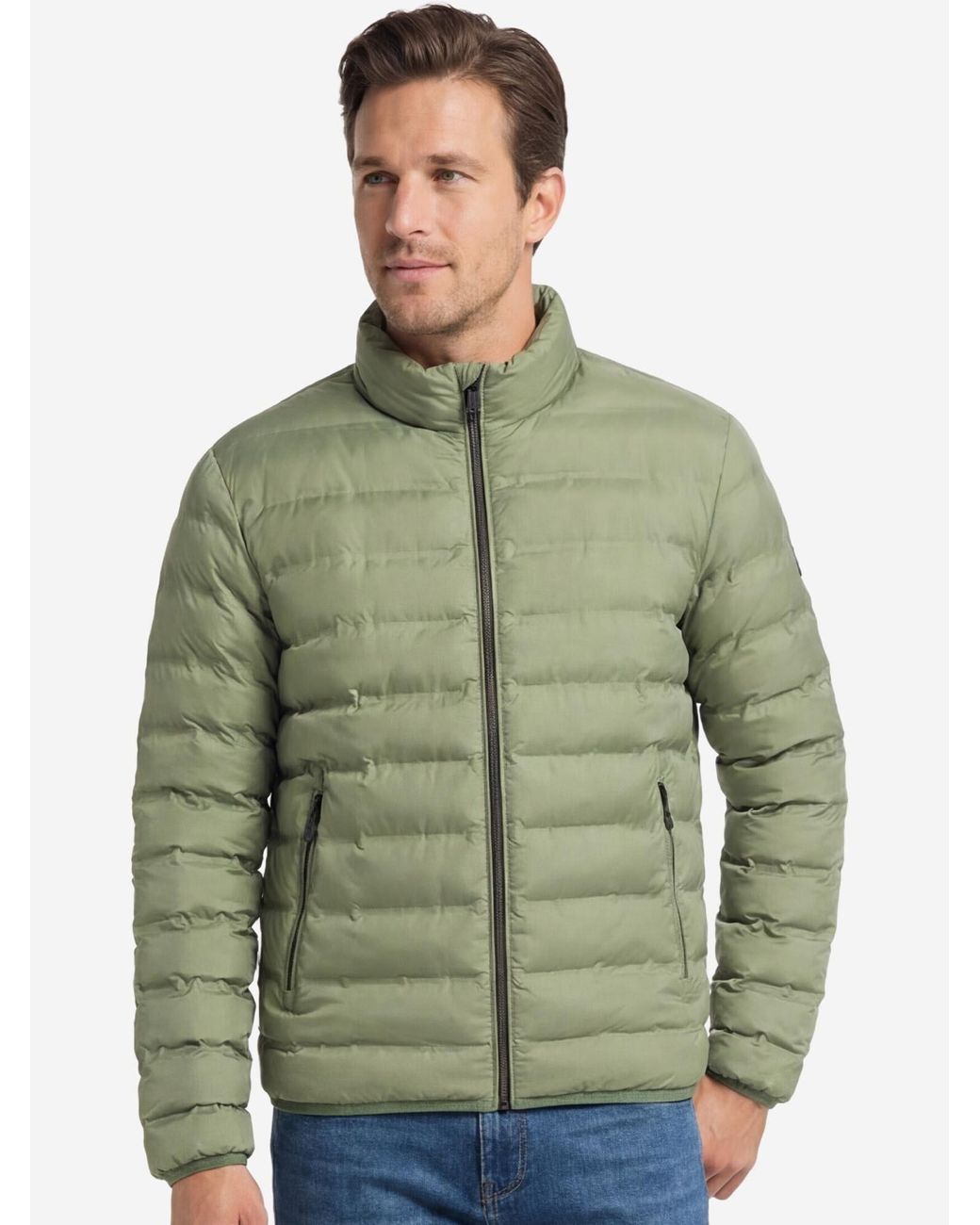 Redmond Übergangsjacke Basic in Green für Herren