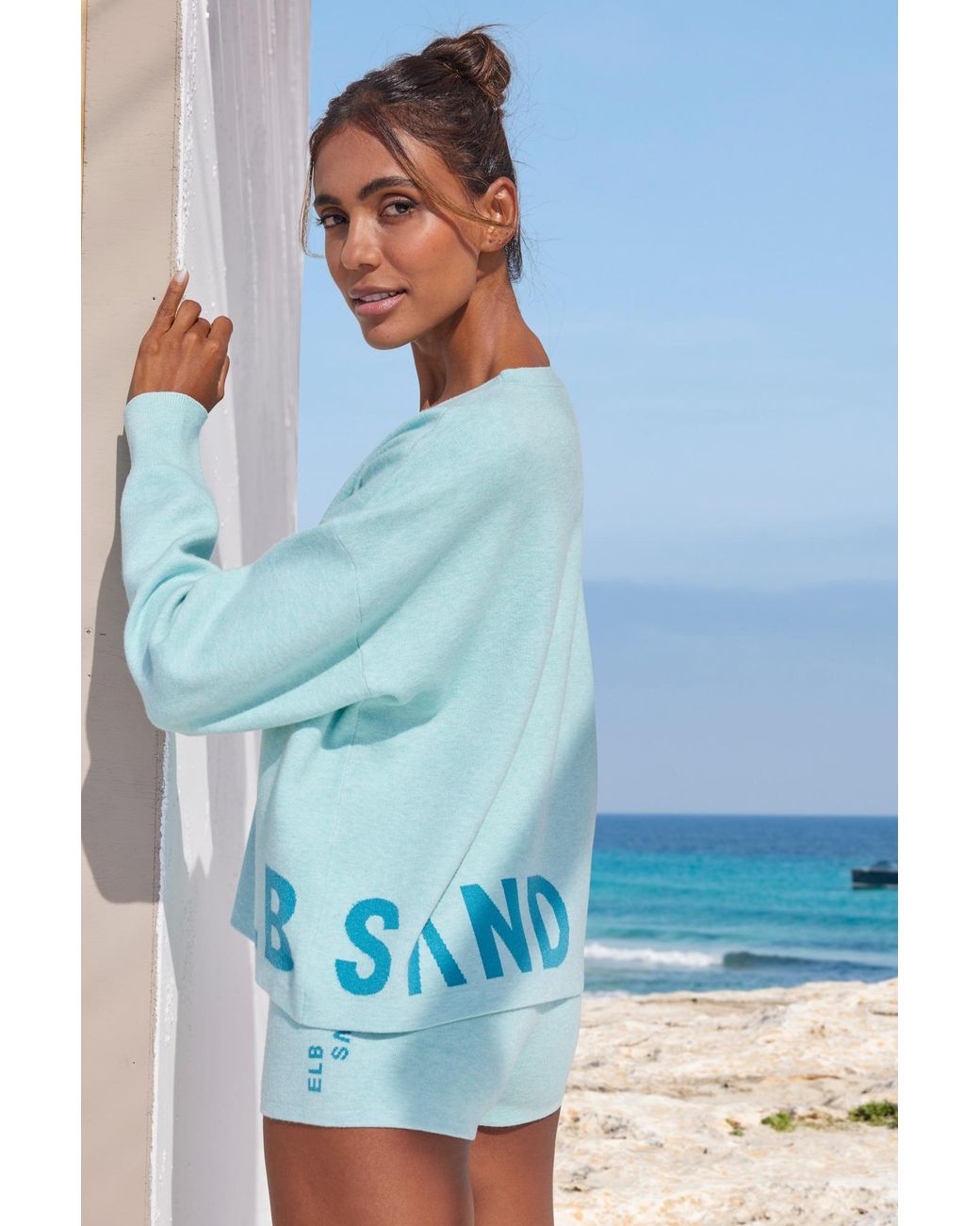 Elbsand Blue Pullover