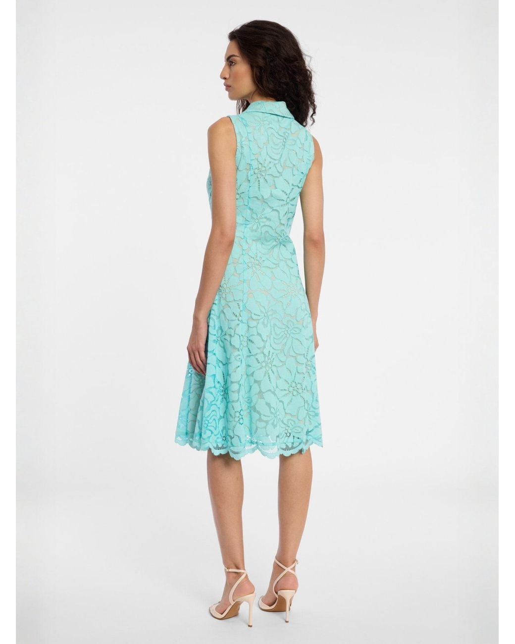 Ana Alcazar Blue Blusenkleid Dalun