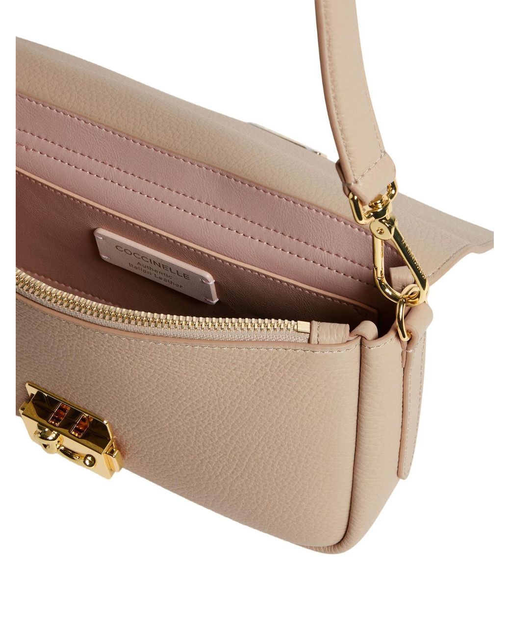 Coccinelle White Handtasche Me Lock S26 1