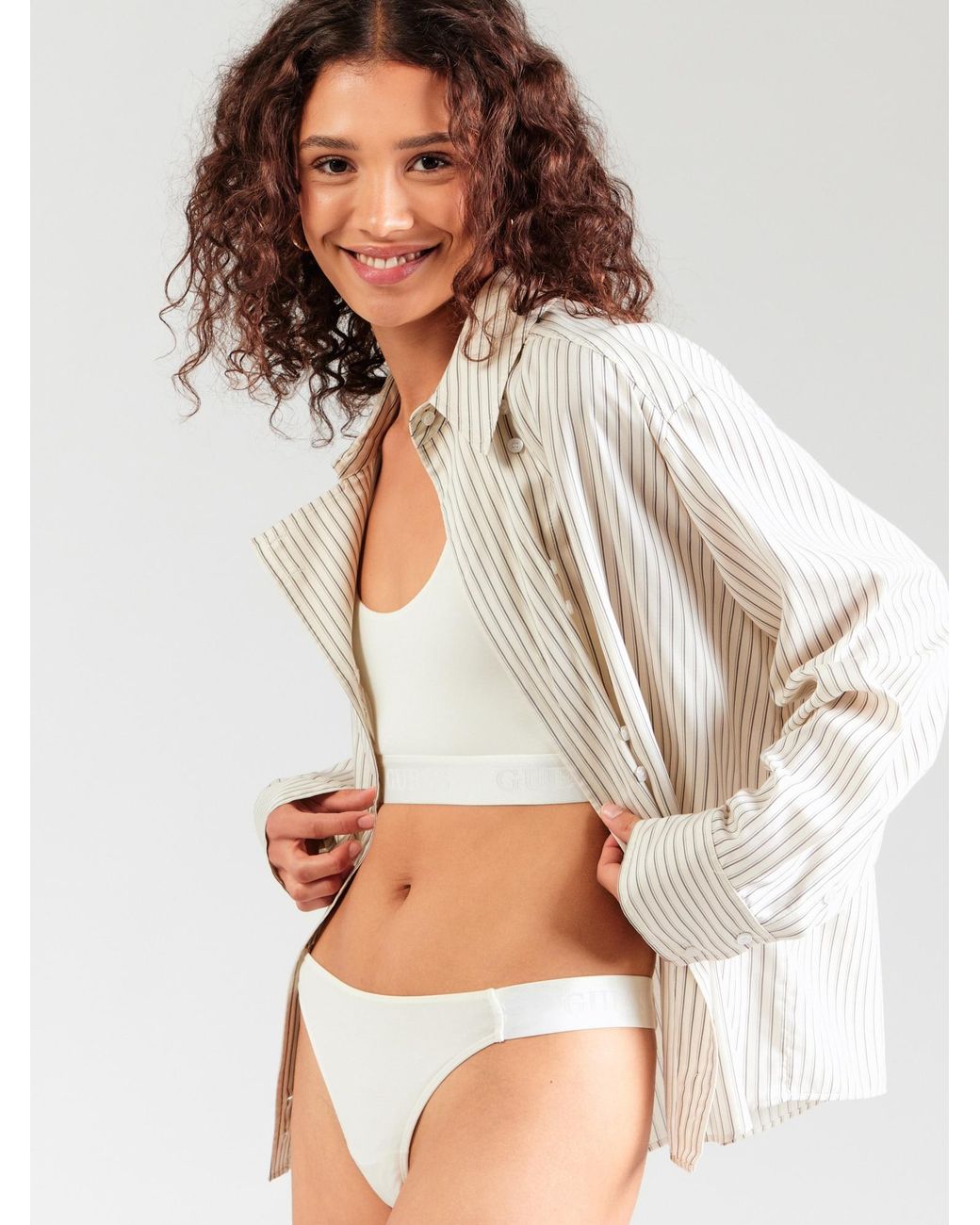 Guess White String Marika
