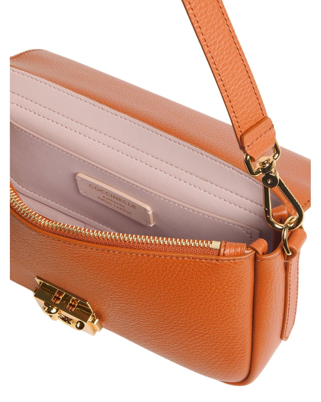 Coccinelle White Handtasche Me Lock S26 1