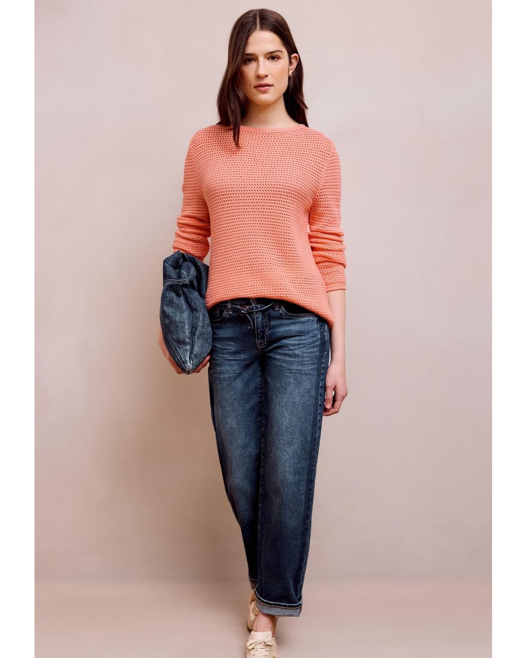 STREET ONE STUDIO Pink Pullover