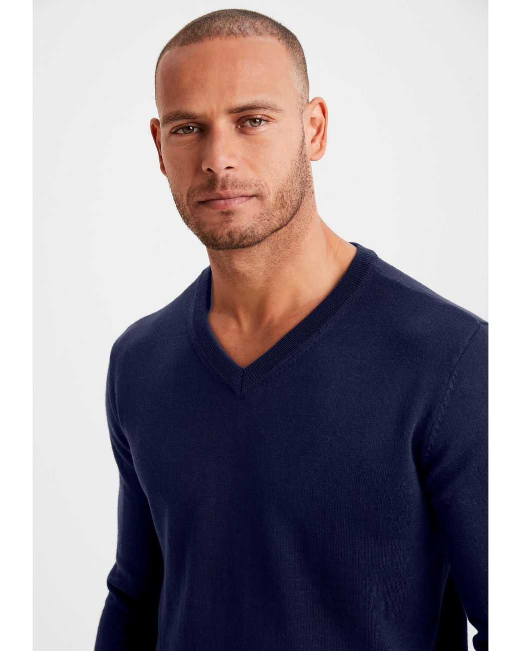 H.i.s. Pullover in Blue für Herren