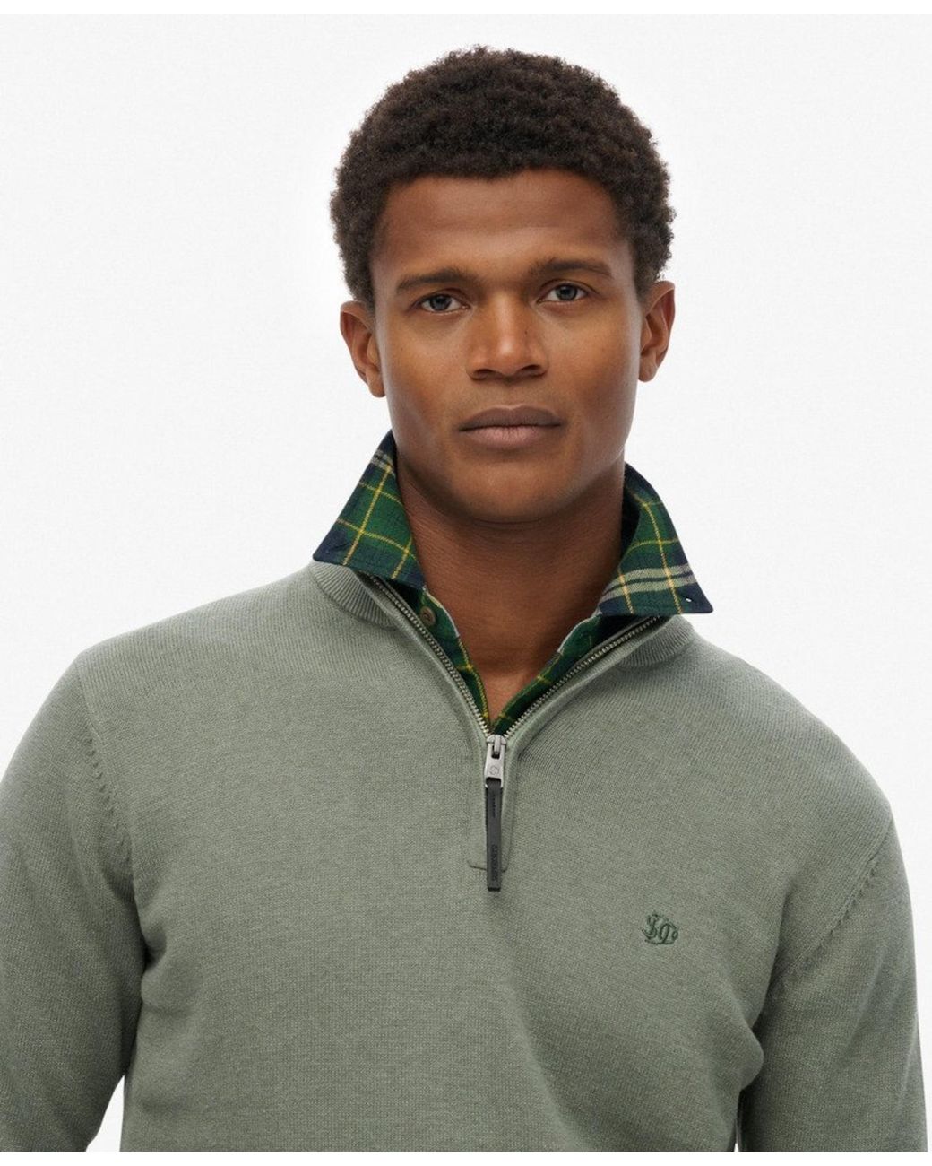 Superdry & Co Pullover Essentials in Green für Herren