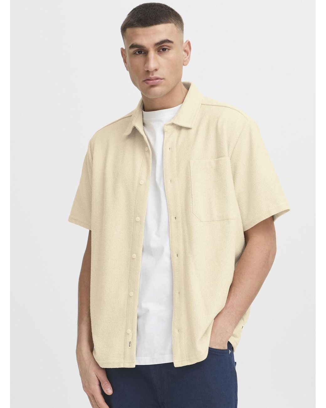 Solid Hemd Sdosvald in Natural für Herren