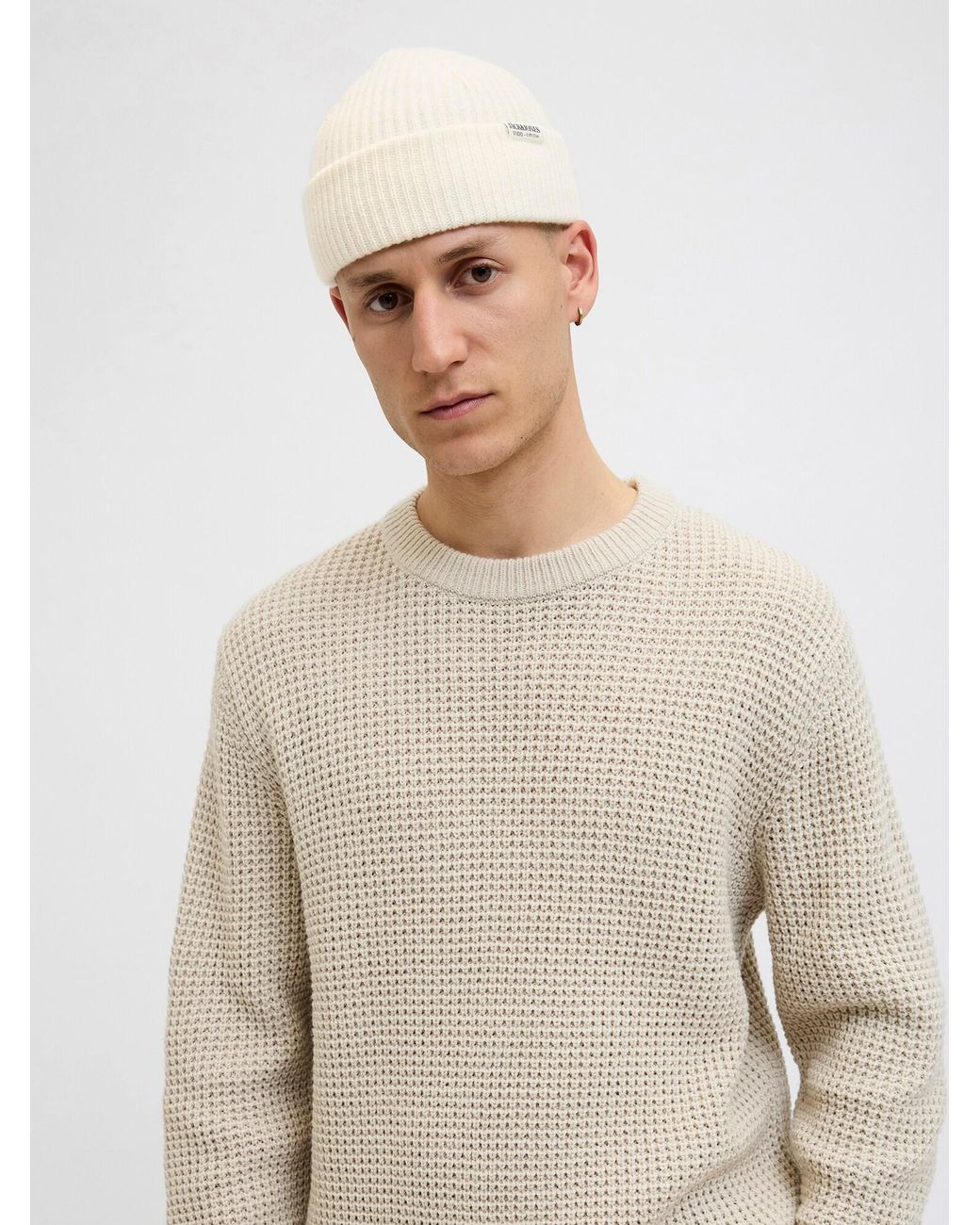 Jack & Jones Mütze Jacprem in Natural für Herren