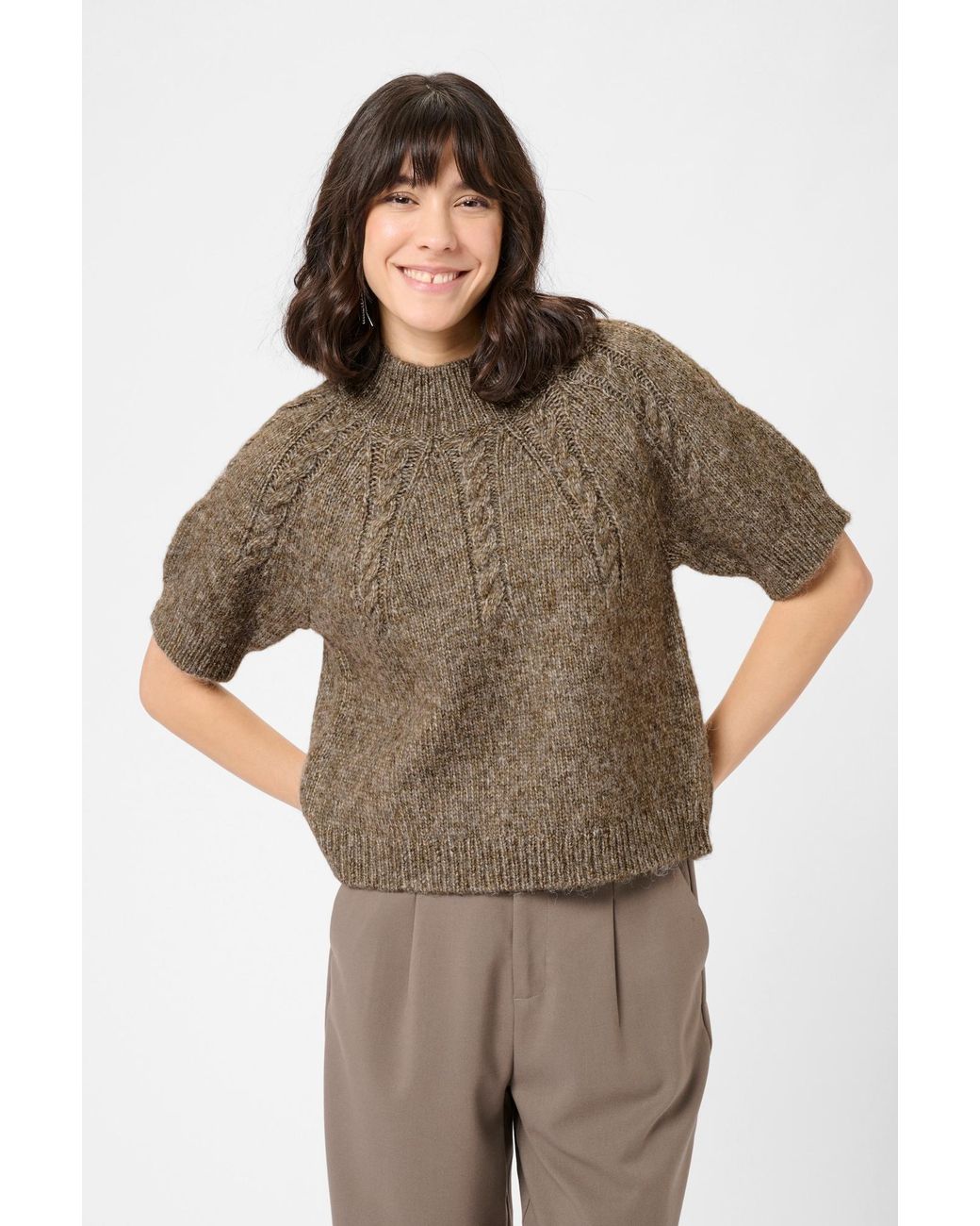 Kaffe Gray Pullover Kacuba