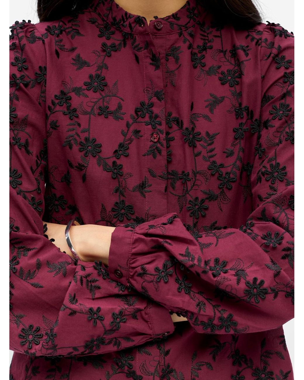 Object Purple Bluse Objkarli