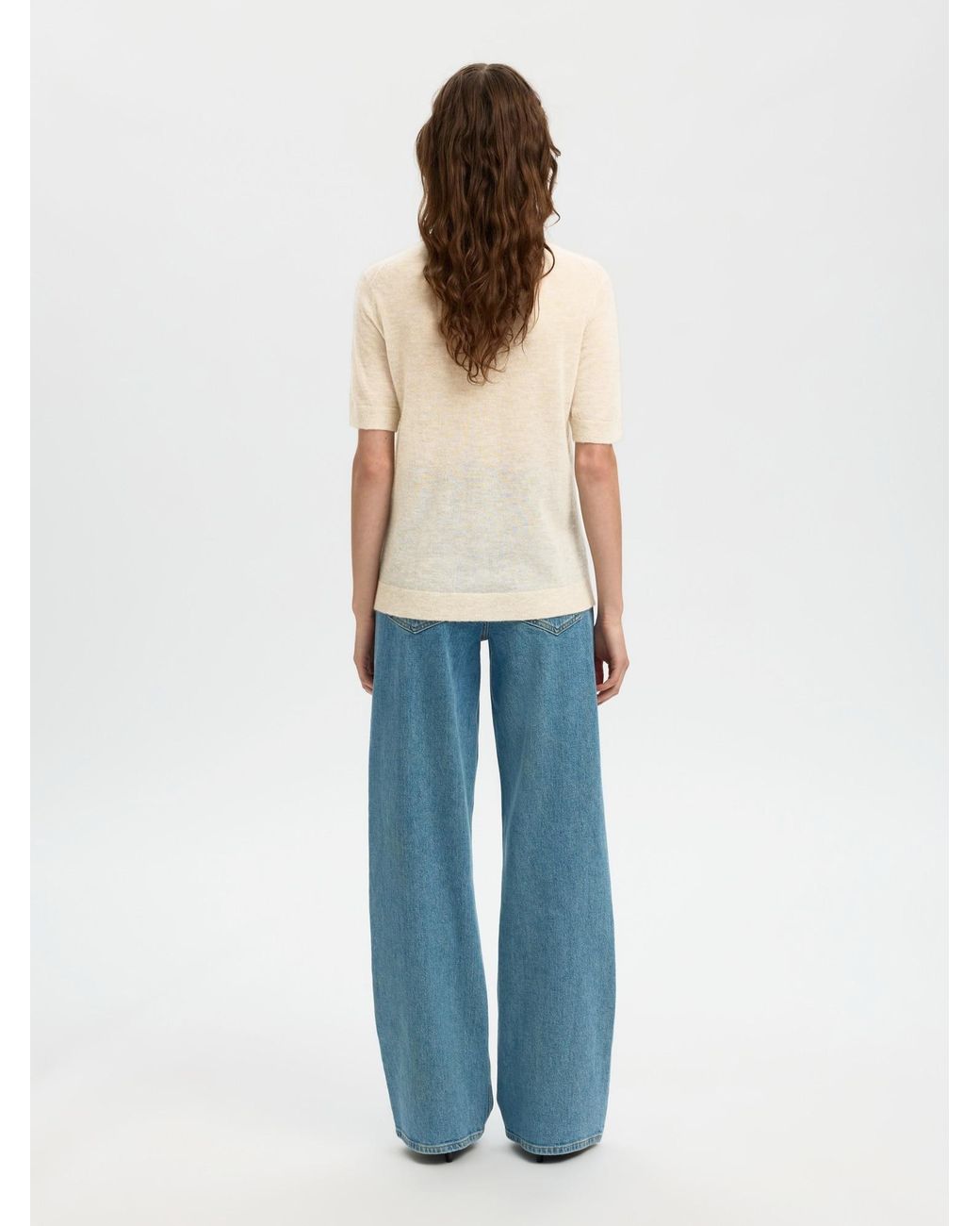 SELECTED Natural Pullover Slfshirley