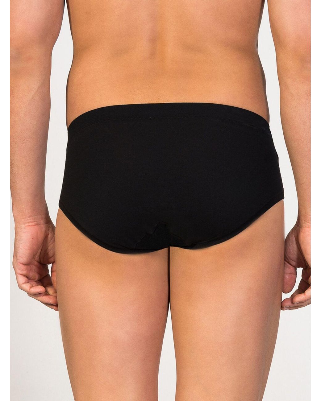 Zd - Zero Defects Slip Mini Egyptian Cotton in Black für Herren