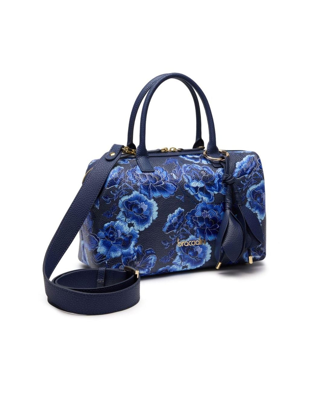 Braccialini Blue Handtasche Flower
