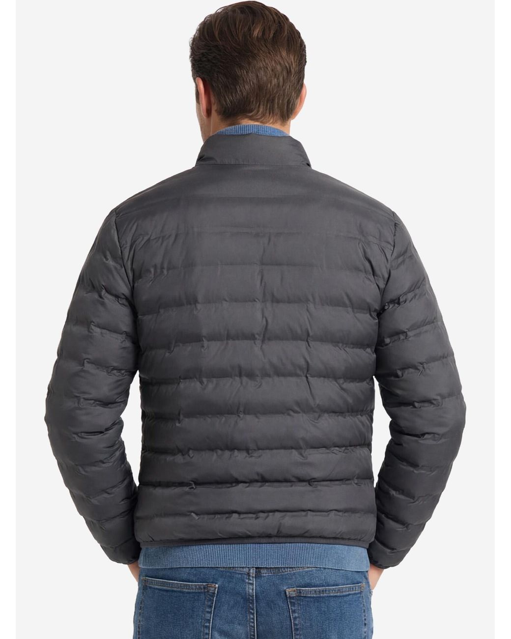 Redmond Übergangsjacke Basic in Gray für Herren
