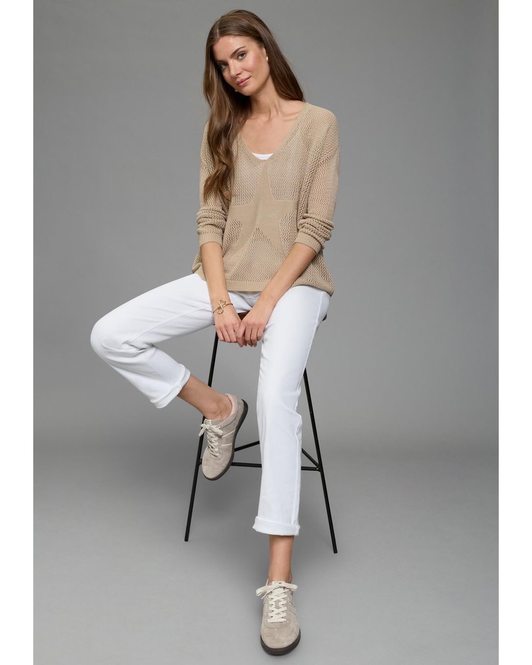 Laura Scott Natural Pullover