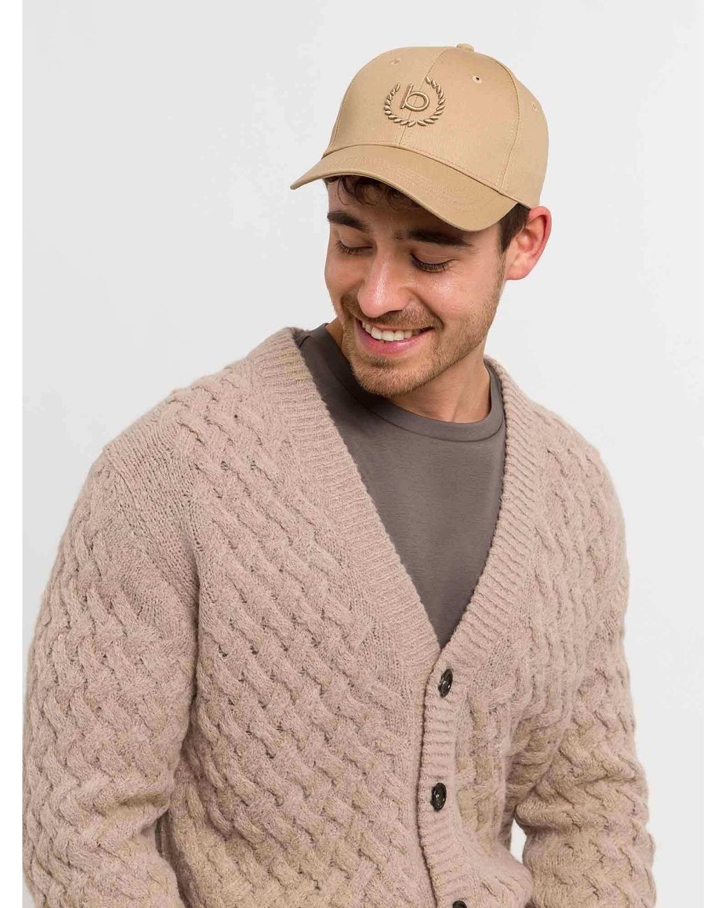 Bugatti Cap in Natural für Herren