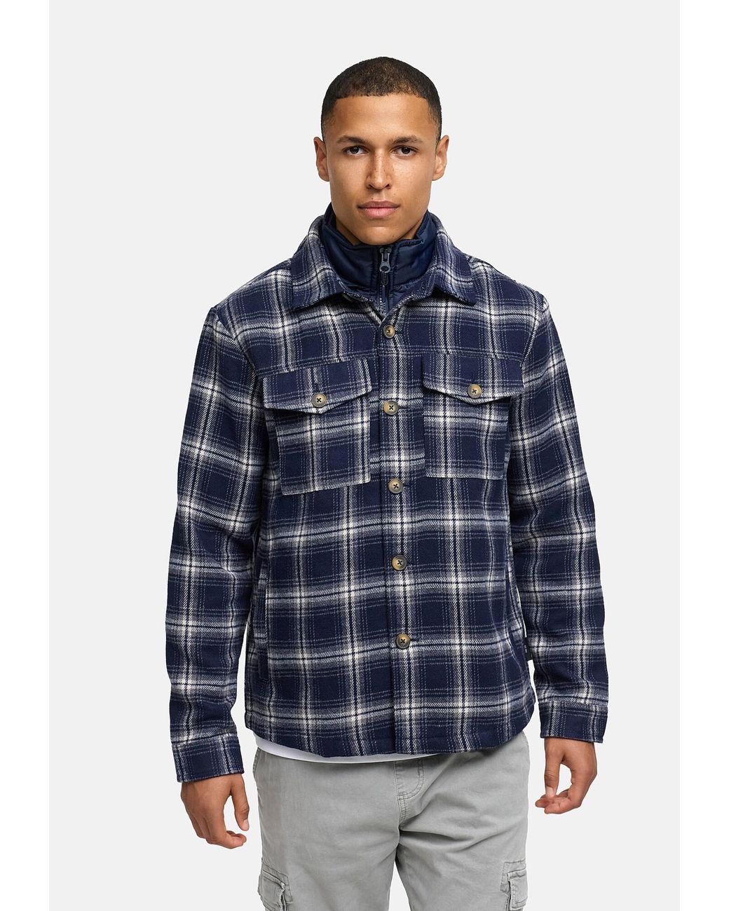 INDICODE Übergangsjacke in Blue für Herren