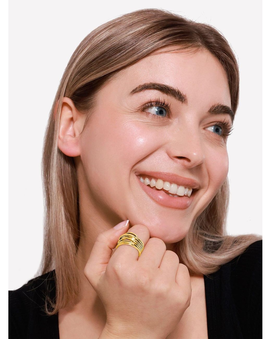 Heideman Metallic Ring