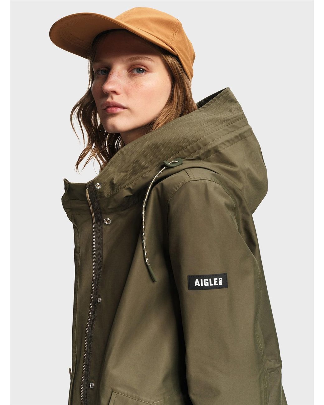 Aigle Green Übergangsparka