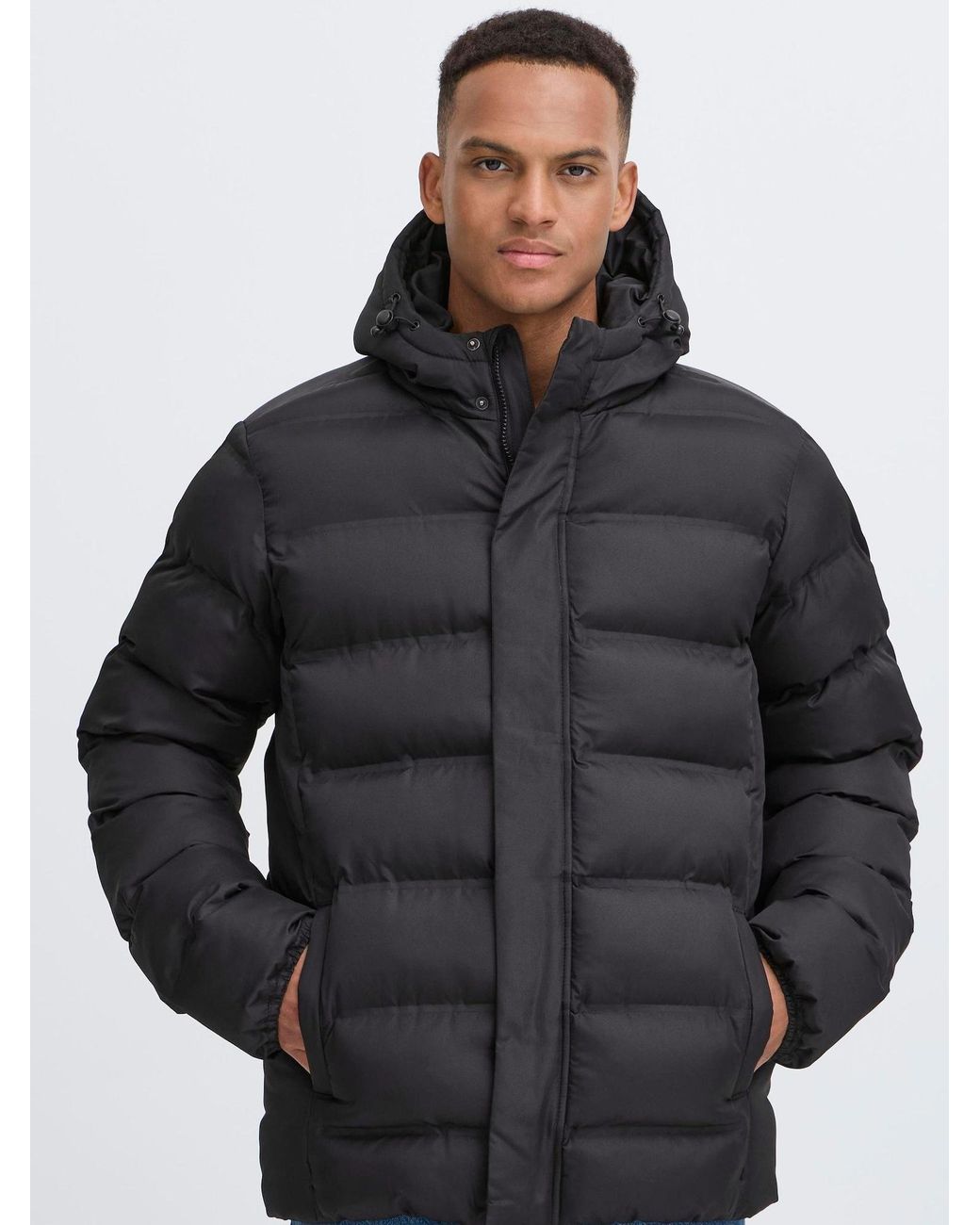 Solid Steppjacke Mariusen in Black für Herren
