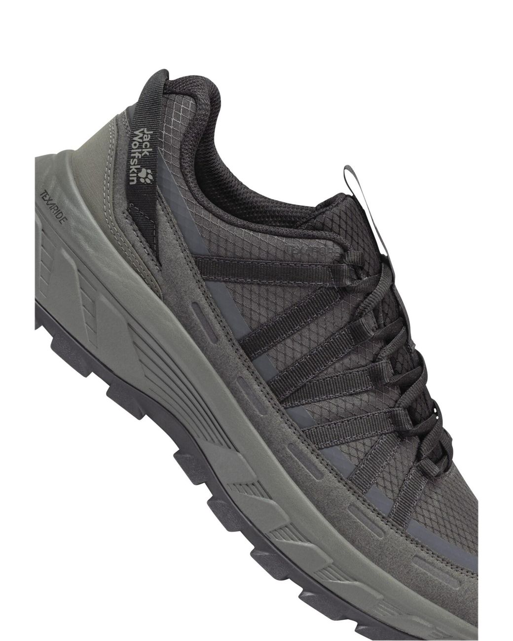 Jack Wolfskin Wanderschuh in Black für Herren