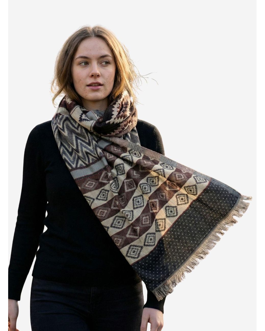 Sunsa Multicolor Tuch