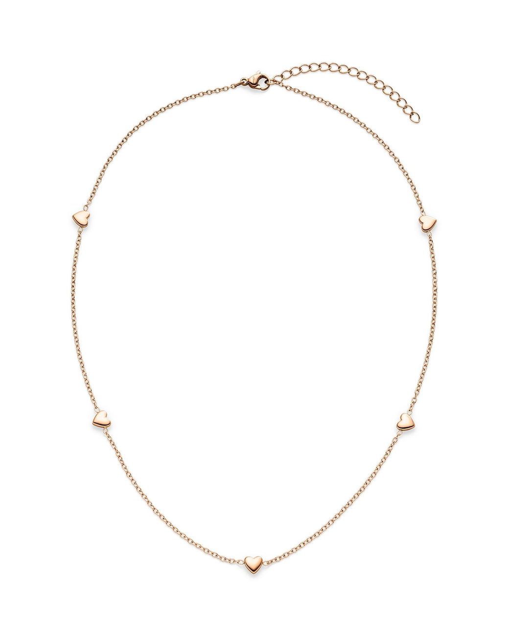 S.oliver Natural Kette Tiny Hearts