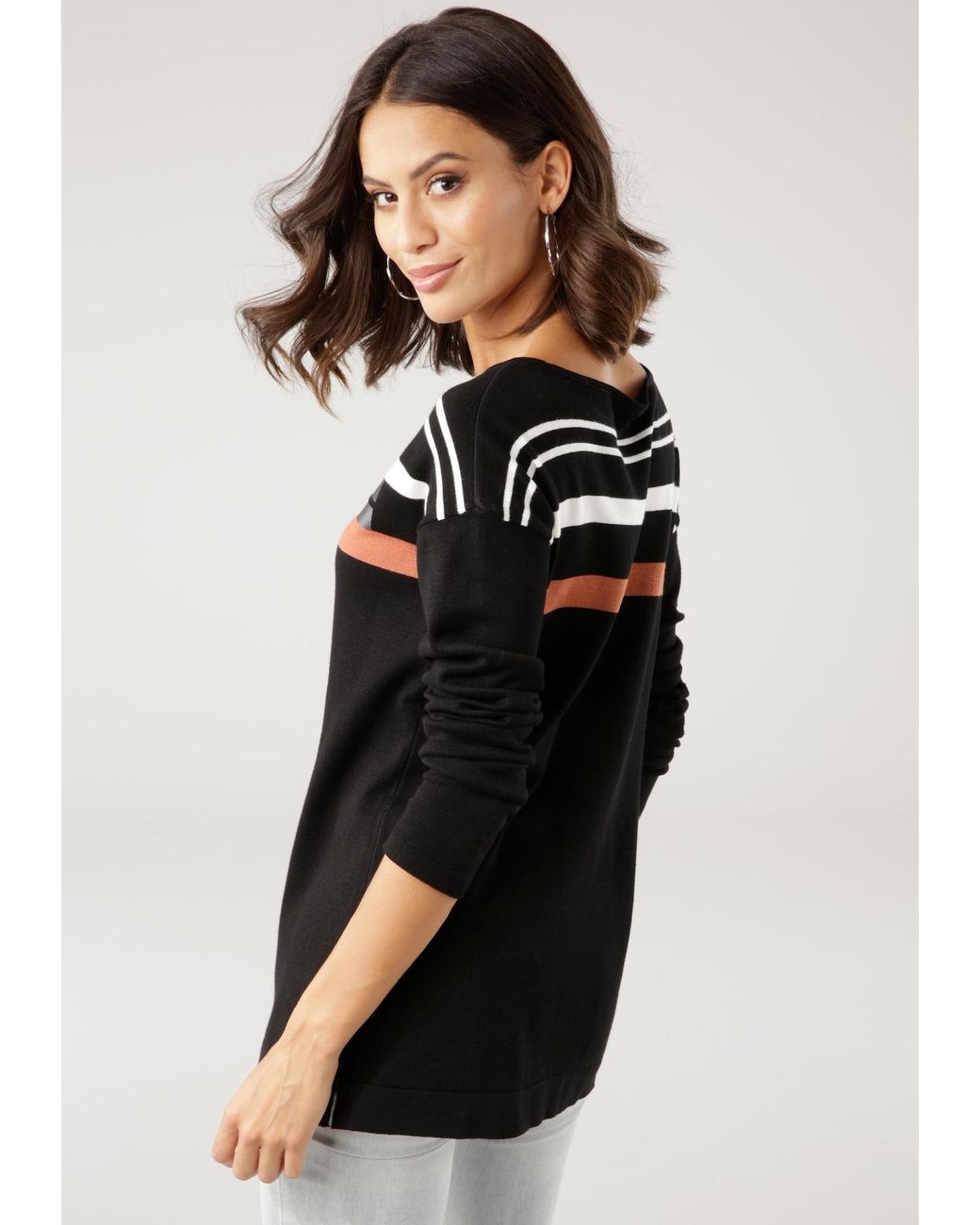 Laura Scott Black Pullover