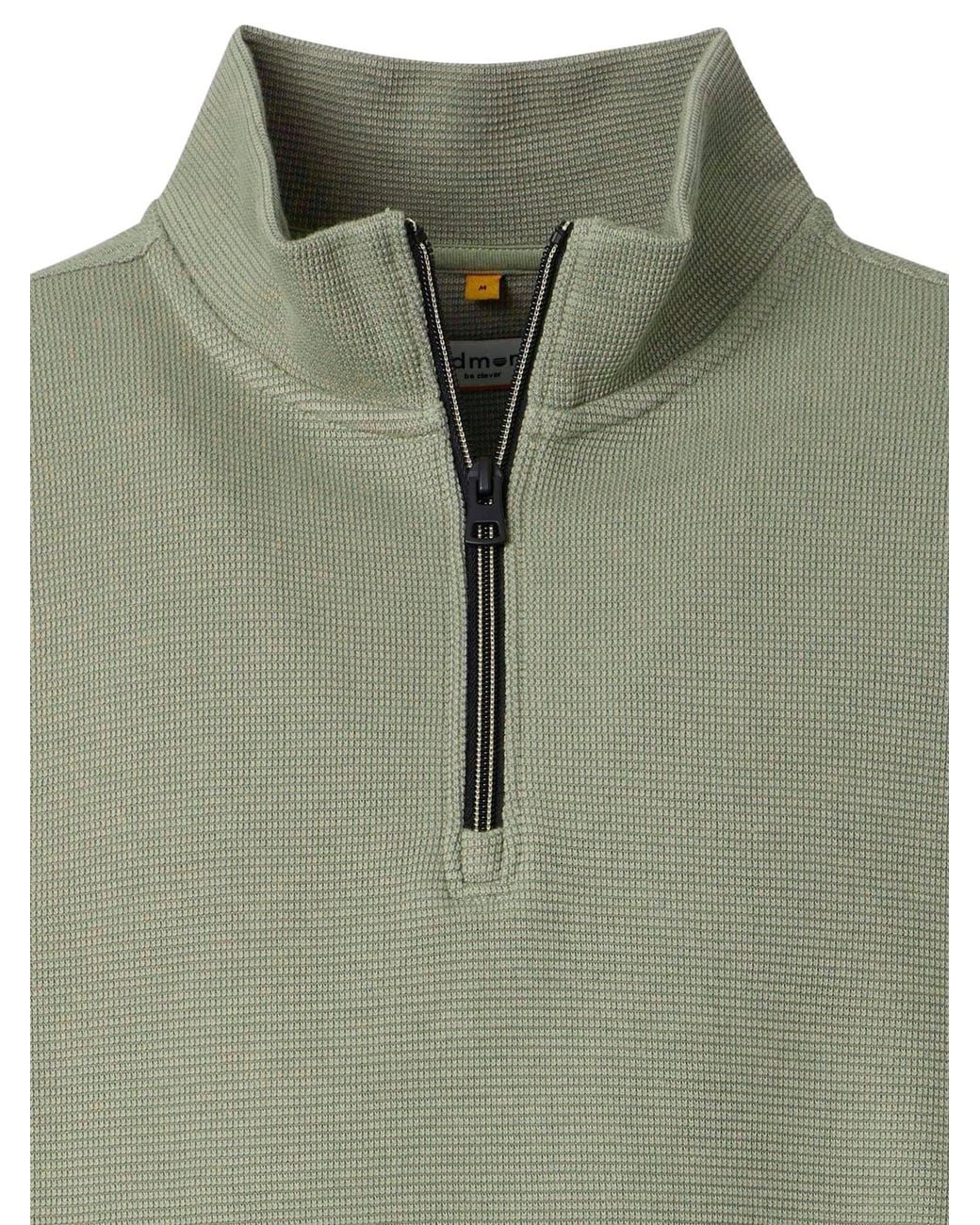 Redmond Pullover Basic in Green für Herren