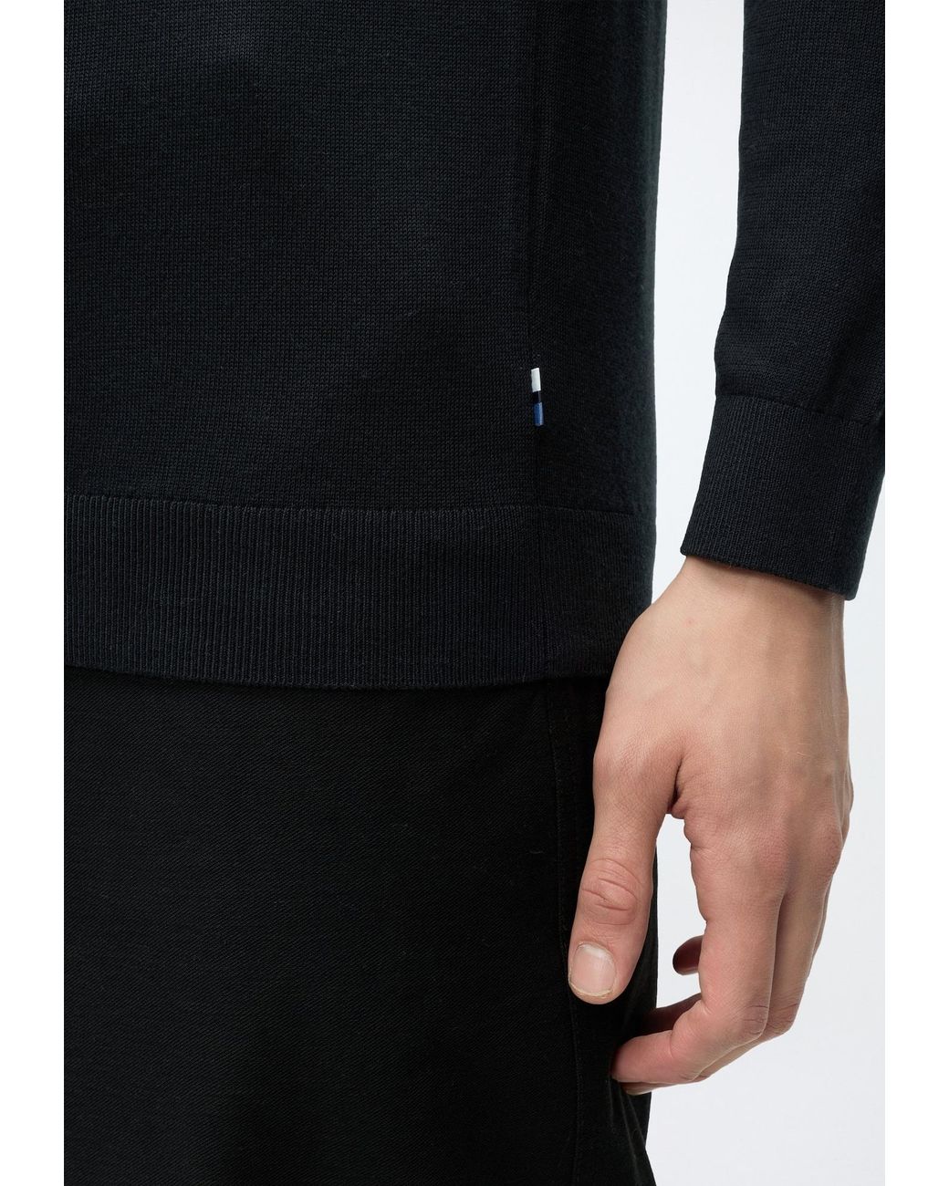 Olymp Pullover in Black für Herren