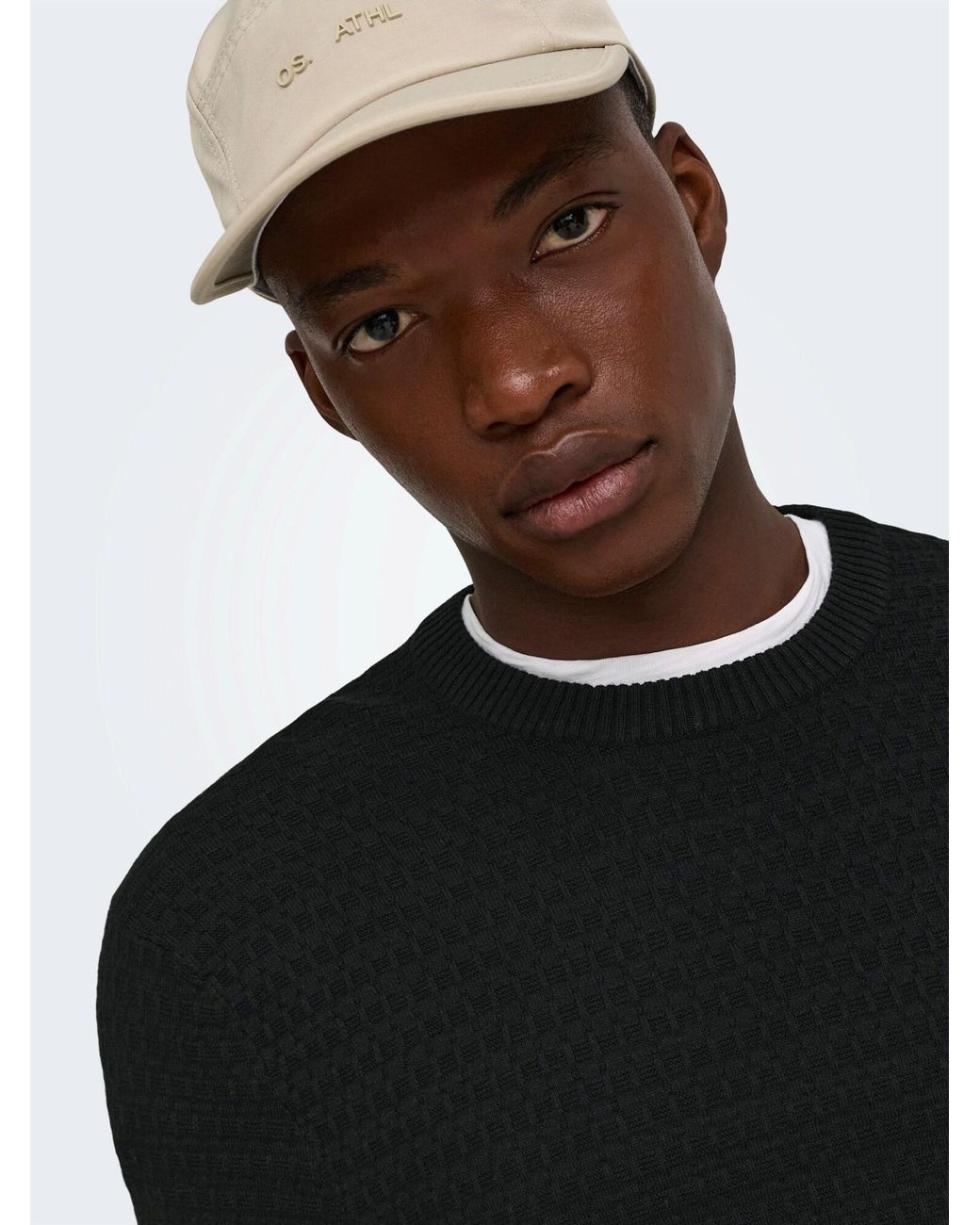 Only & Sons Pullover Onsloui in Black für Herren