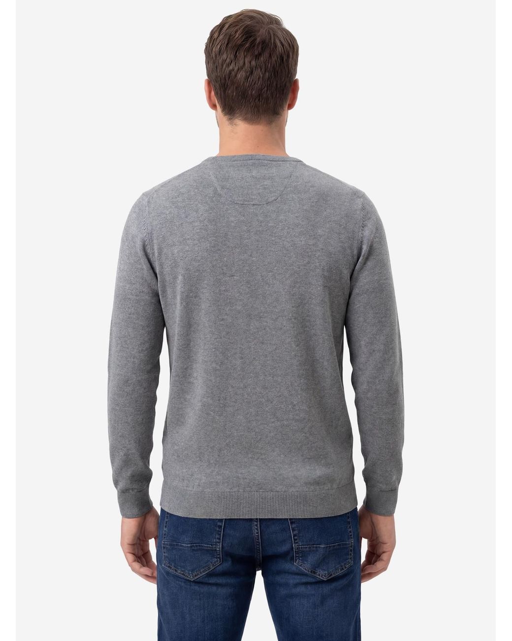 S.oliver Oliver Pullover Basic in Gray für Herren