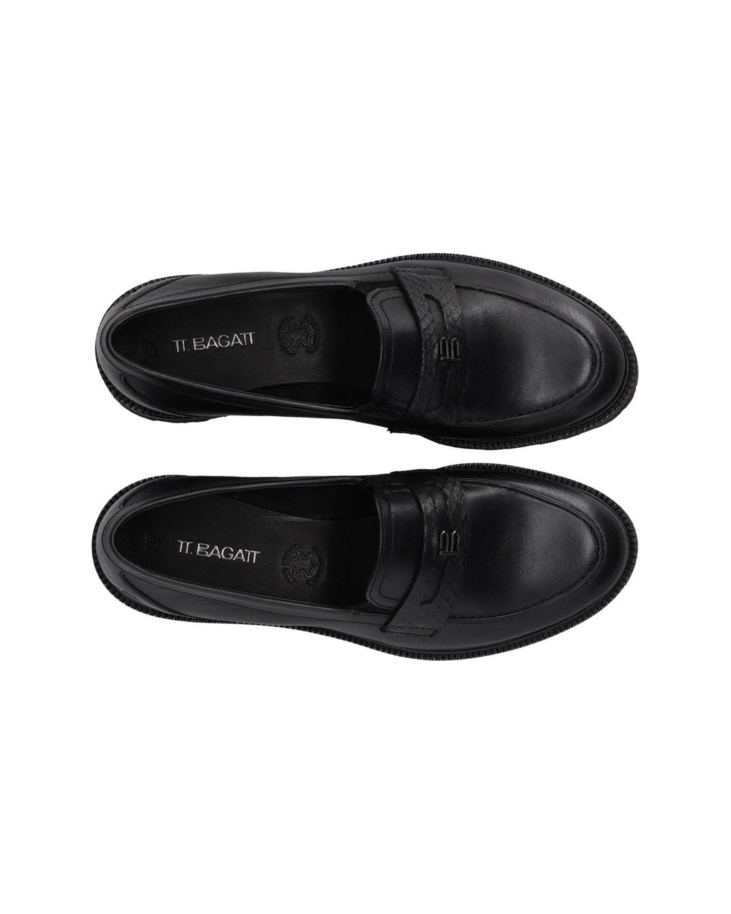 TT. BAGATT Black Slipper