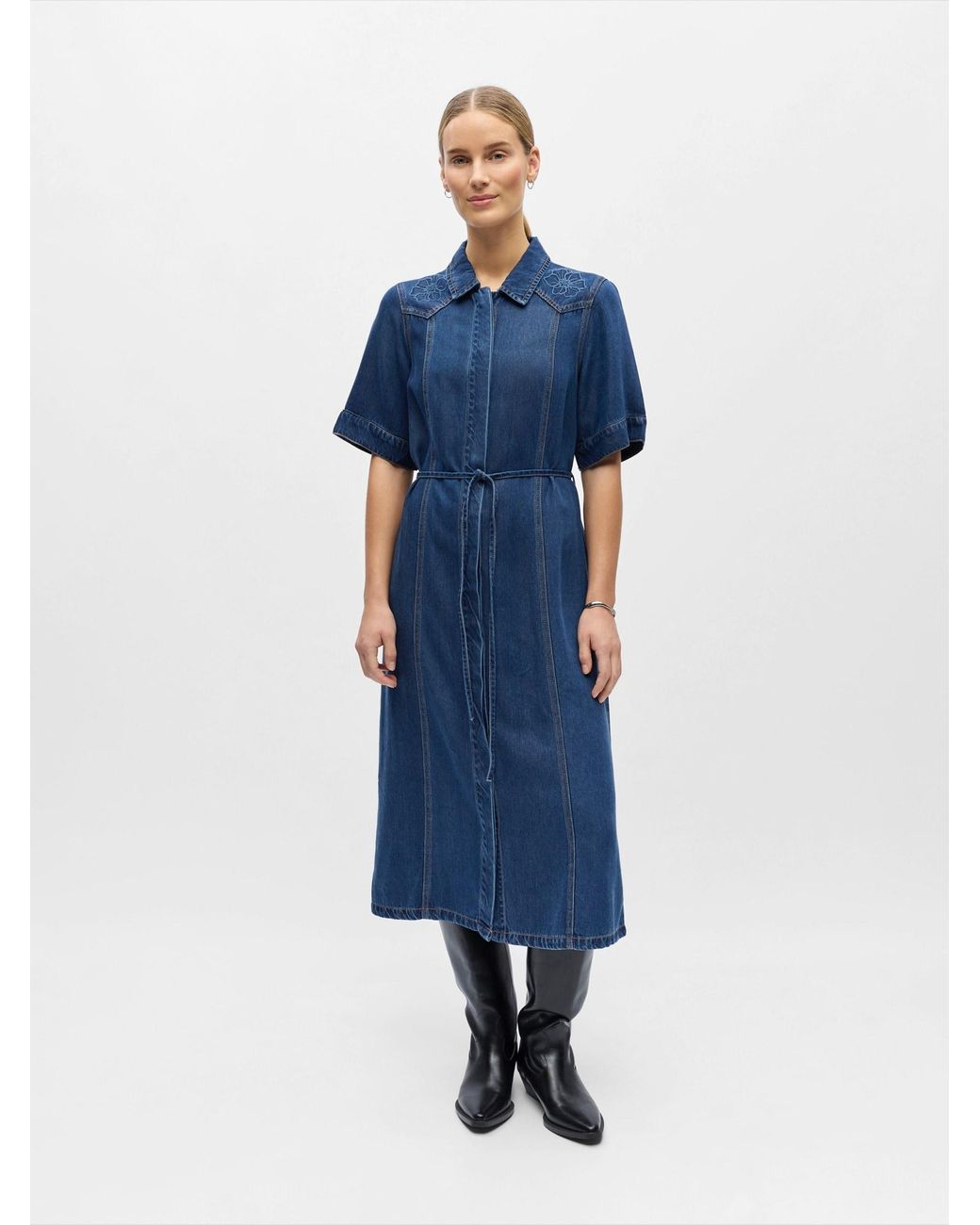 Object Blue Kleid Objframe