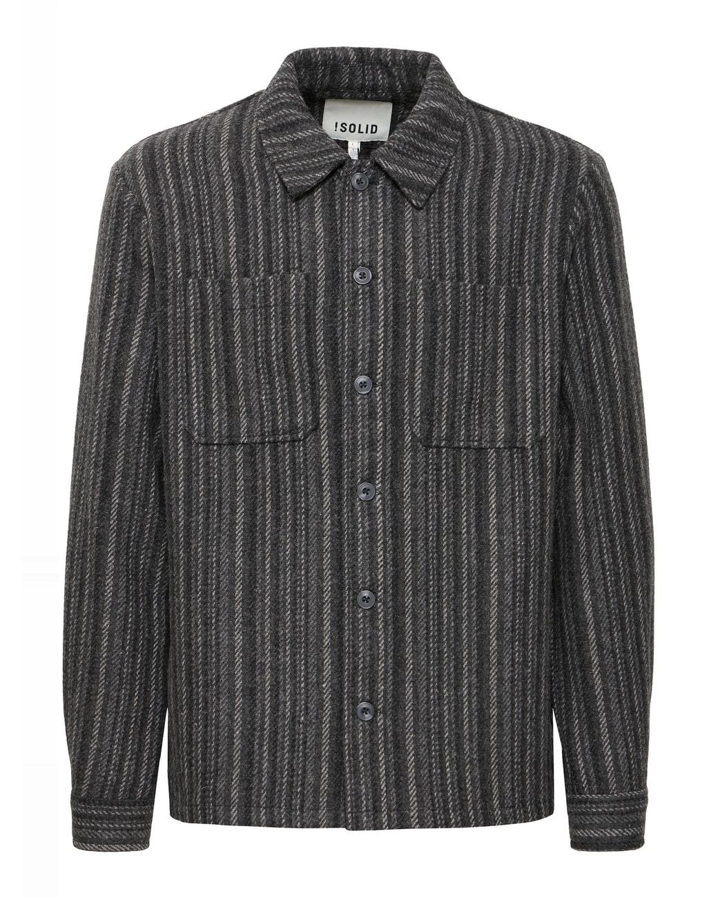 Solid Übergangsjacke Sdrowe in Gray für Herren