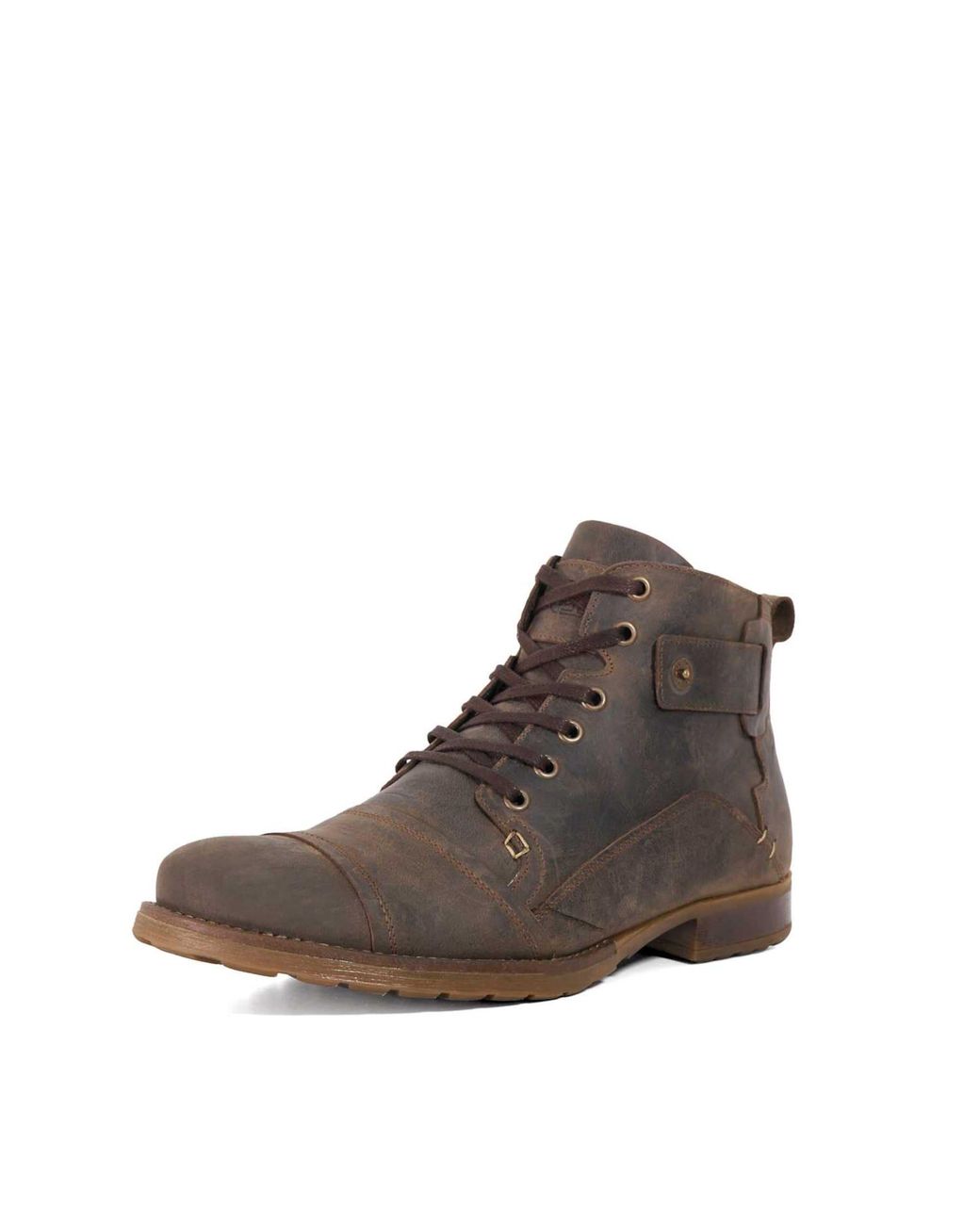 Dune Schnürboots Simon in Brown für Herren
