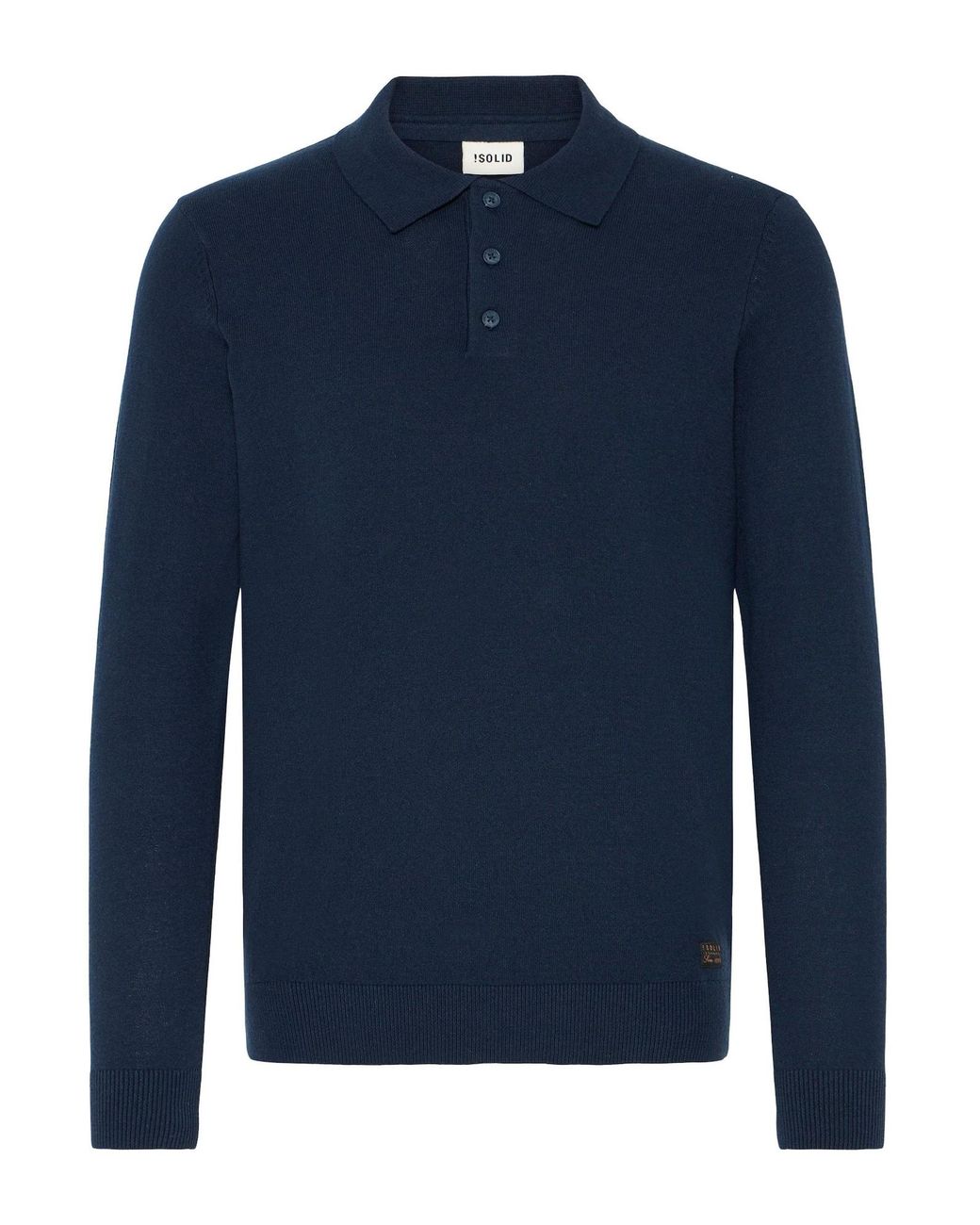 Solid Strickpullover Sdakel in Blue für Herren
