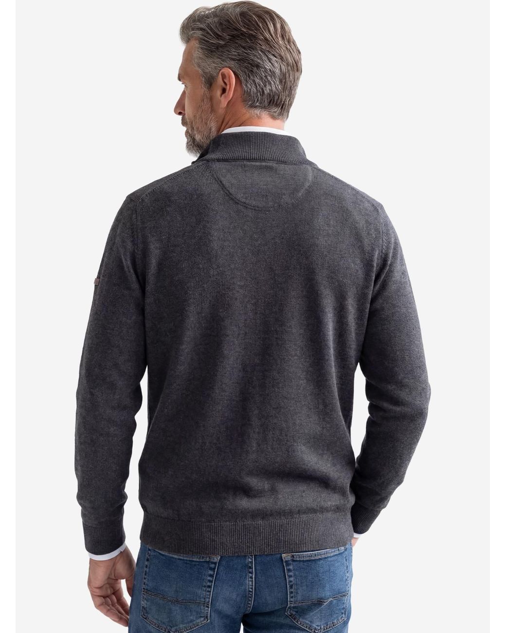 Redmond Pullover Basic in Green für Herren