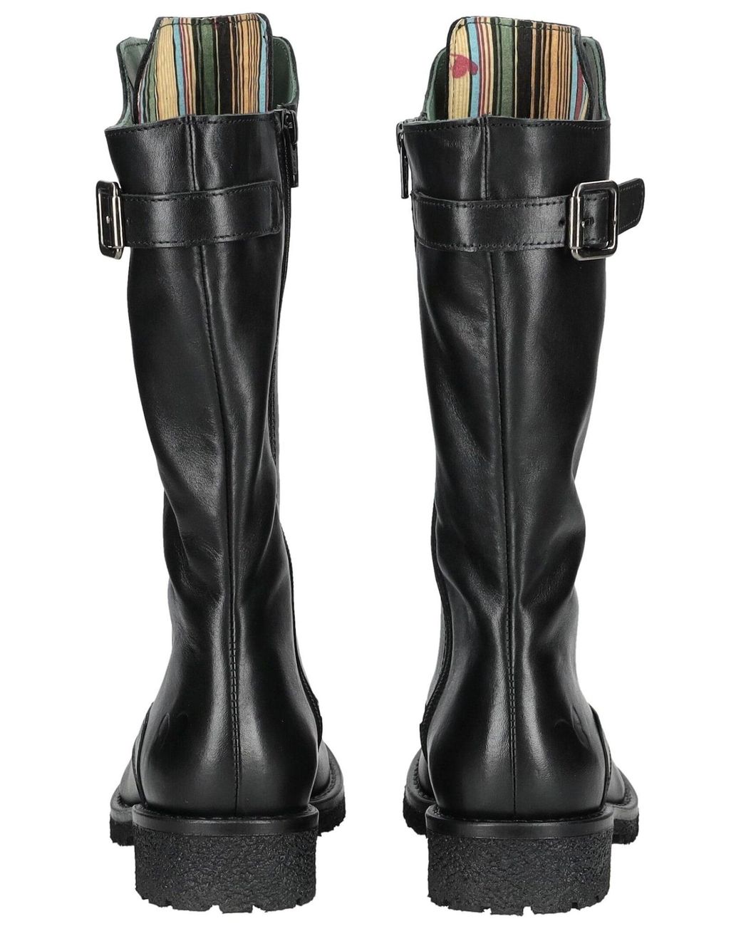 Felmini Black Schnürstiefel Caster E331